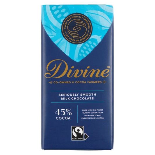 Divine 45 % Milk Chocolate, 90g