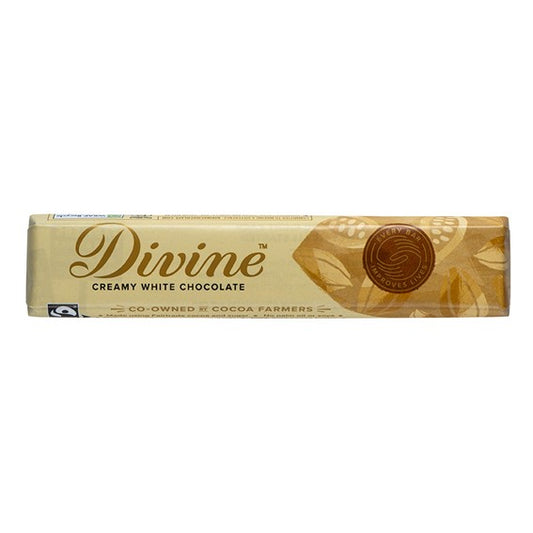 Divine White Chocolate, 35g NÅ PÅ TILBUD 60%