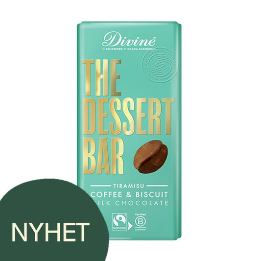 Divine Dessert Bar Tiramsu 180g NYHET!