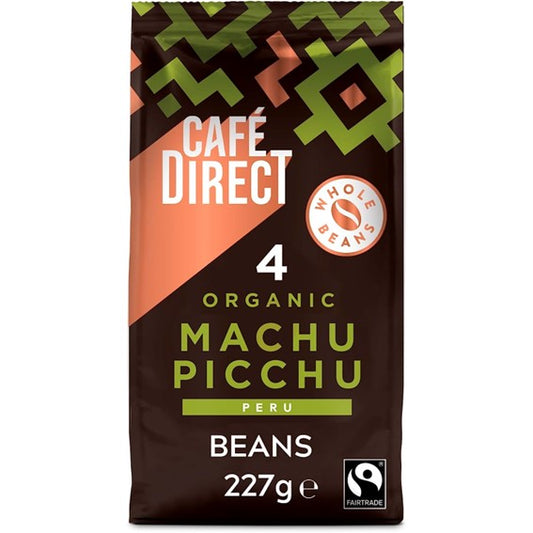 Machu Picchu, hele bønner, 227g NÅ PÅ TILBUD 50%